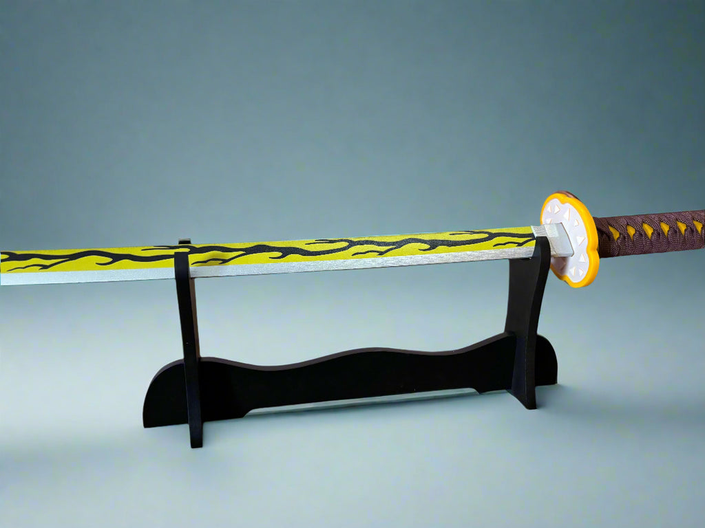 Kaigaku Wooden Katana - Wooden Katana for Cosplay Inspired by Demon Slayer - Project M Shop