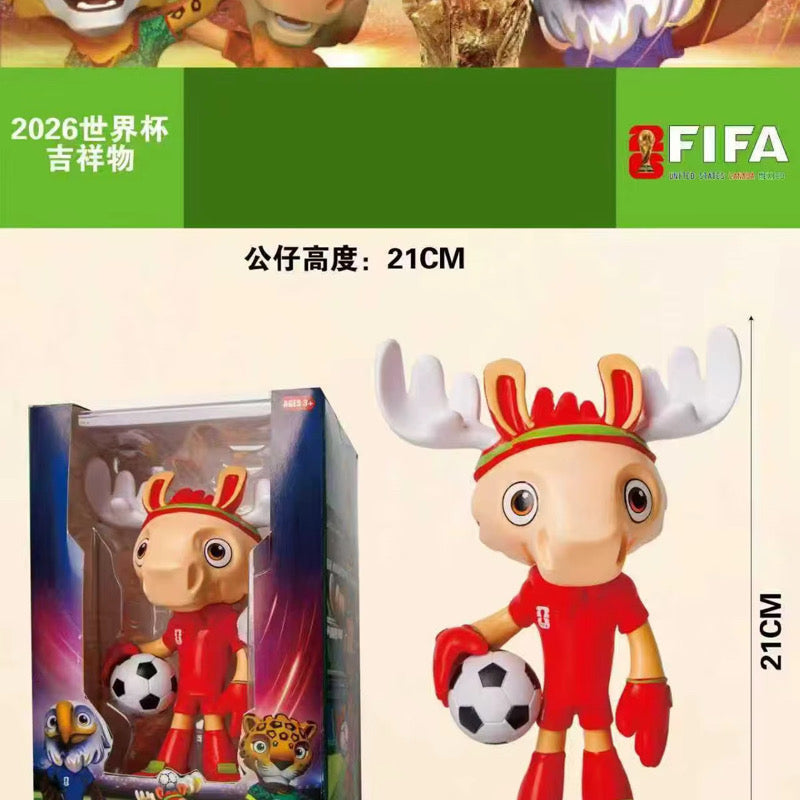 Fifa World Cup 2026 Mascot Premium PVC Figures - 20 CM Size - Project M Shop