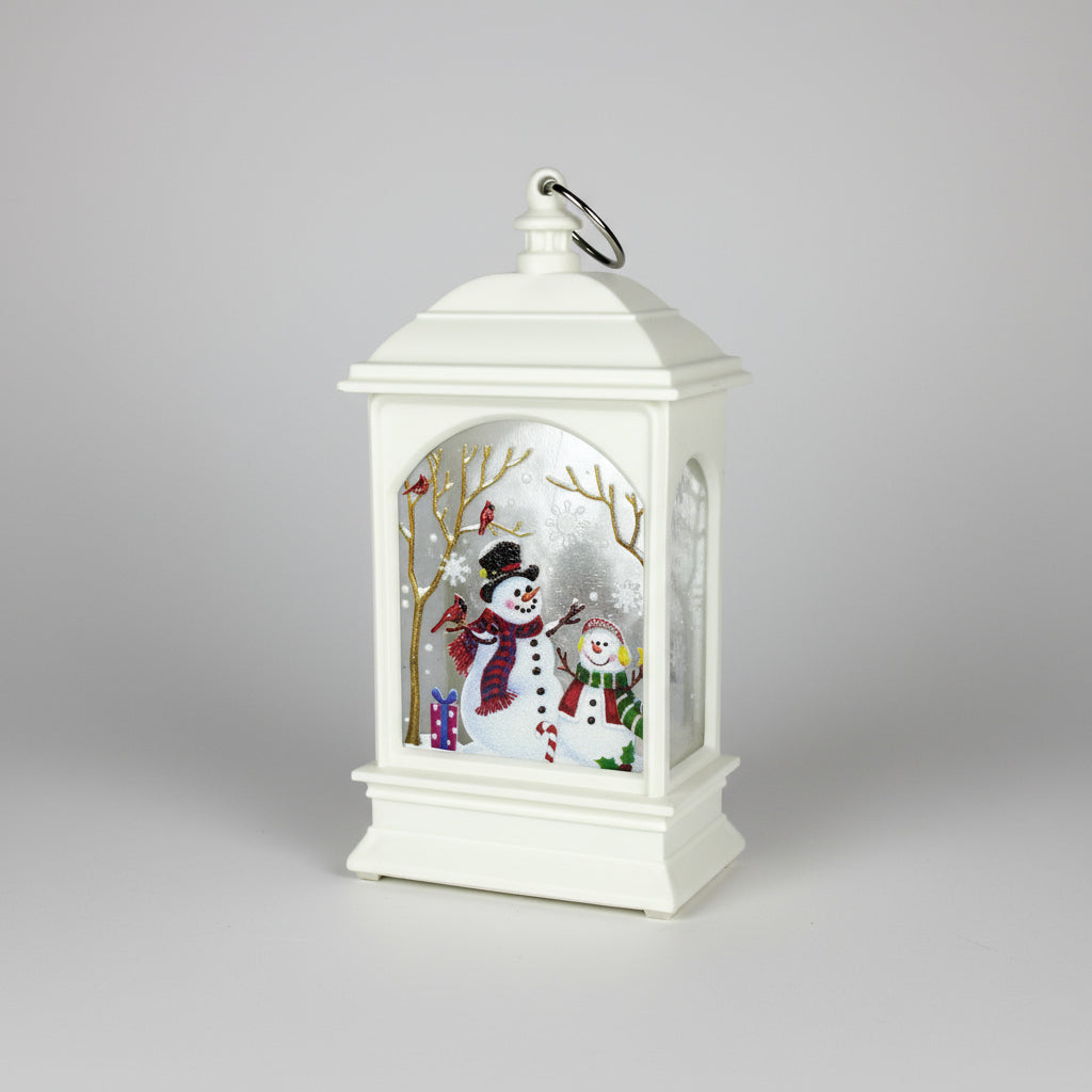 Snowman Strom Lantern LED Light For Decoration (Indoor) - Random Color - Project M Shop