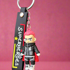 Marvel Keychain with Strap - PVC Rubber Keychain for Collectors - Project M Shop