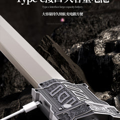 Color Changing LED Sparkling Knight Sword With Mist Spray - For 3+ year Age - Project M Shop