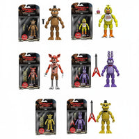 Five Nights at Freddy's Toy Freddy - 5" Interlocking Figure with Jump Care and Glow in the Dark Eyes