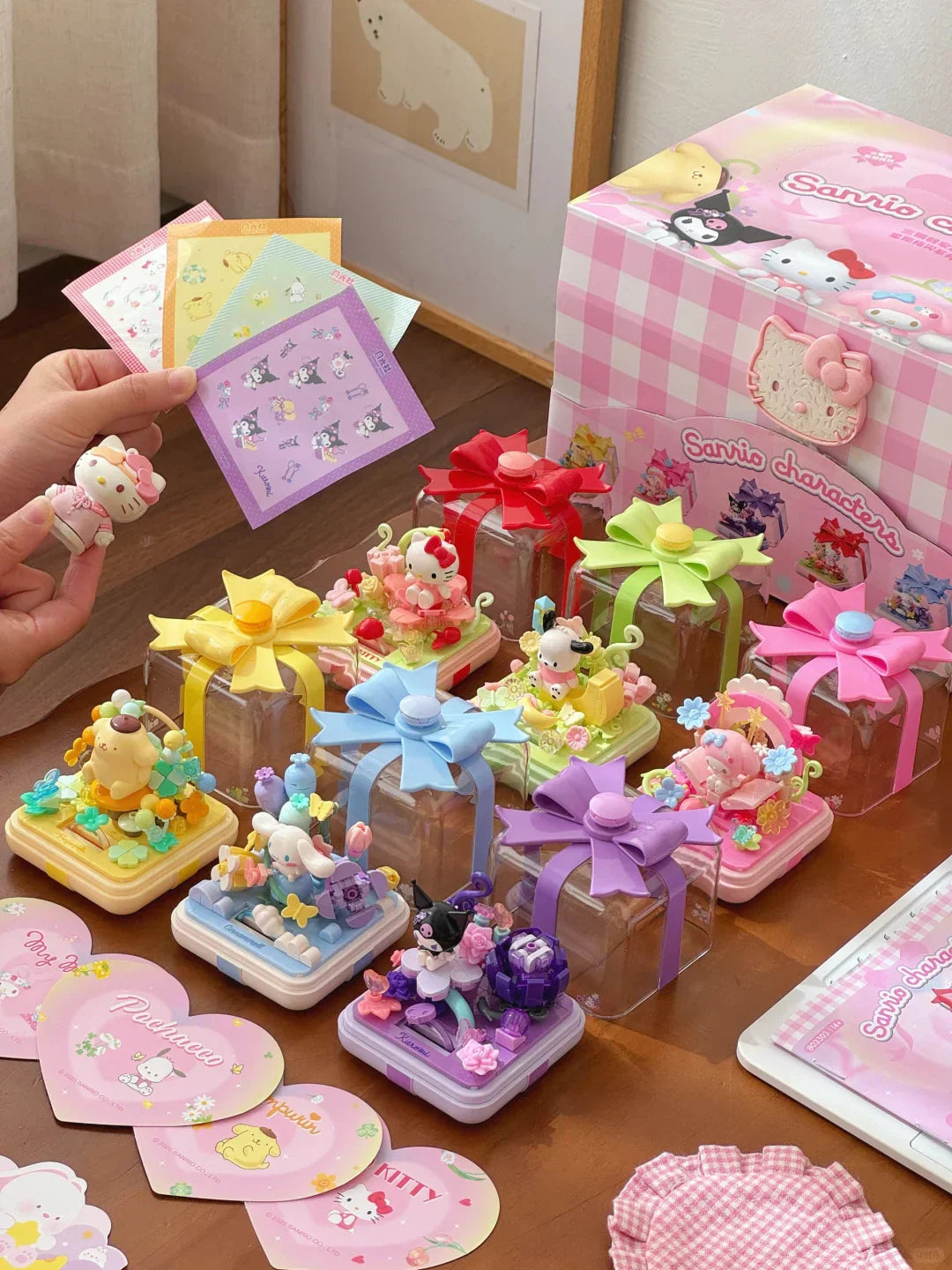 Sanrio Starwish Ring Box Building Block Blind Box - 1 Random Blind Box