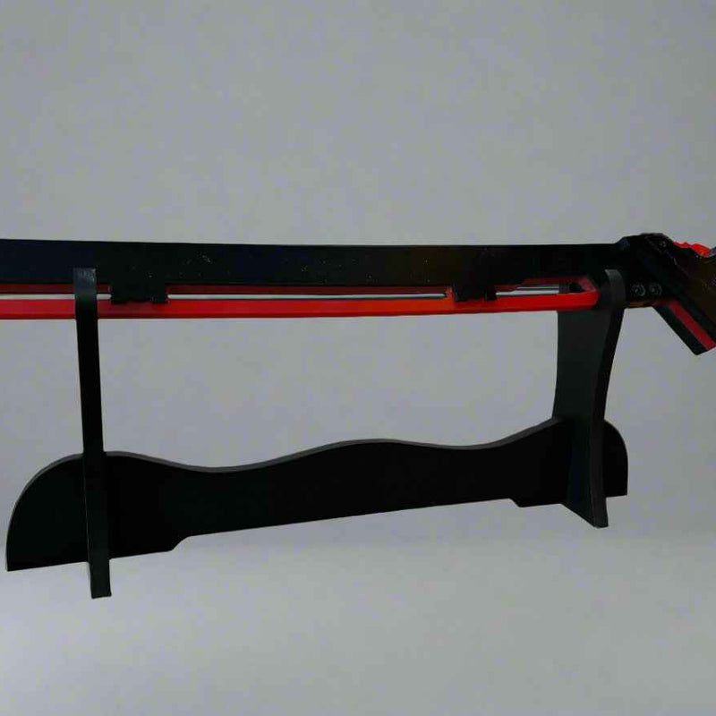 LED Chinese Style Katana Swords - Red Glowing Wooden Red Swords for Gifts and Decorations