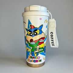 Crayon Shin-Chan Bicycle Insulated Tumbler - 600 ML - Project M Shop