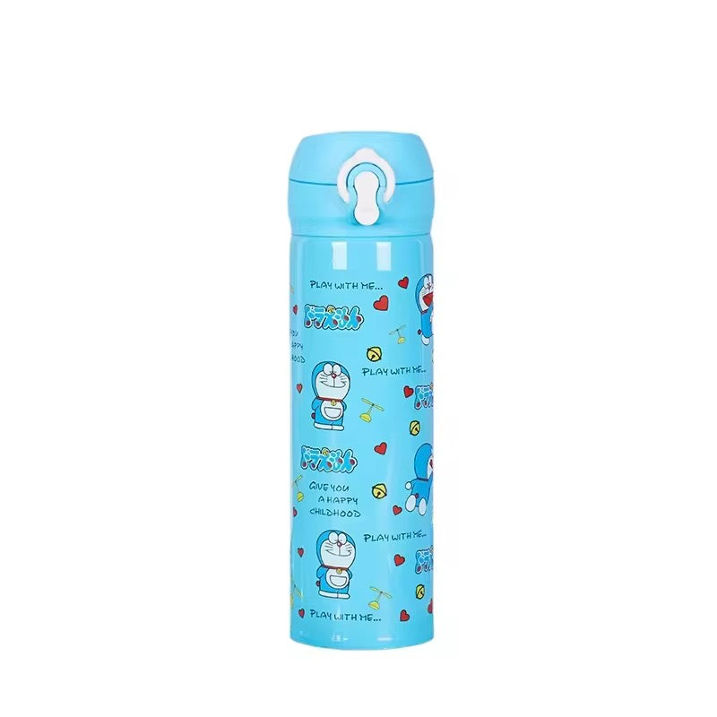 Doraemon Cartoon Character 304 Stainless Steel Vacuum Flask Bottle - 500 ML - Project M Shop