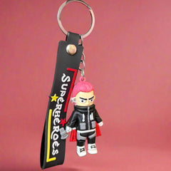 Marvel Keychain with Strap - PVC Rubber Keychain for Collectors - Project M Shop