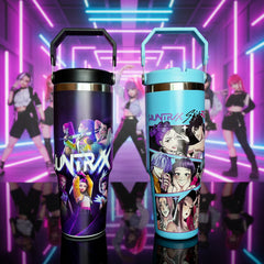 K-Pop Demon Hunter Huntrx Stainless Steal Tumbler - 900 ML Demon Hunter Cup - Project M Shop