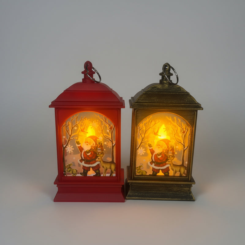 Santa Strom Lantern LED Light For Decoration (Indoor) - Random Color - Project M Shop