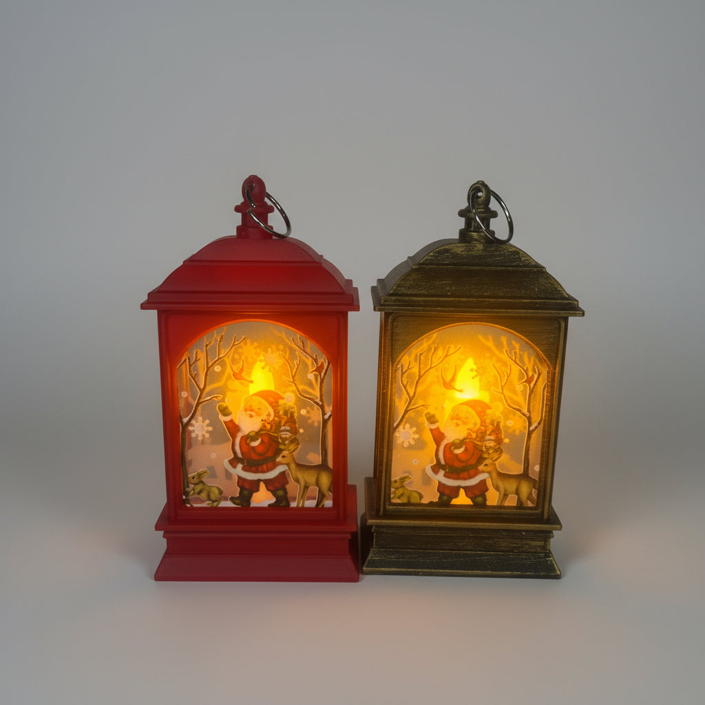 Santa Strom Lantern LED Light For Decoration (Indoor) - Random Color - Project M Shop