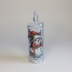 Set Of 4 - Christmas Candle Light For Indoor Christmas Decoration - Project M Shop