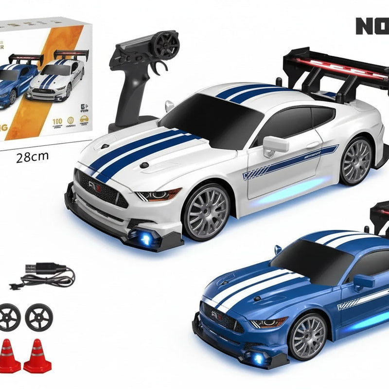 GTR 1:24 Stunt Racing Drift 20km/h High Speed Remote Control RC Car With Extra Tires - Project M Shop