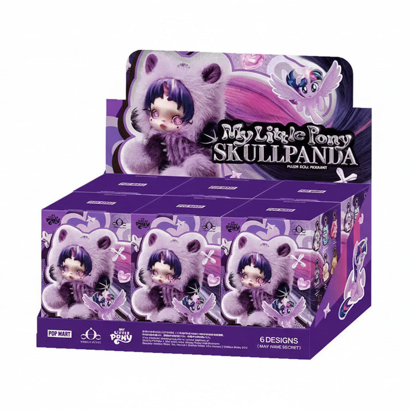 Skull Panda My Little Pony Series Plush Vinyl Doll Pendent Blind Box - 1 Random Design - Project M Shop