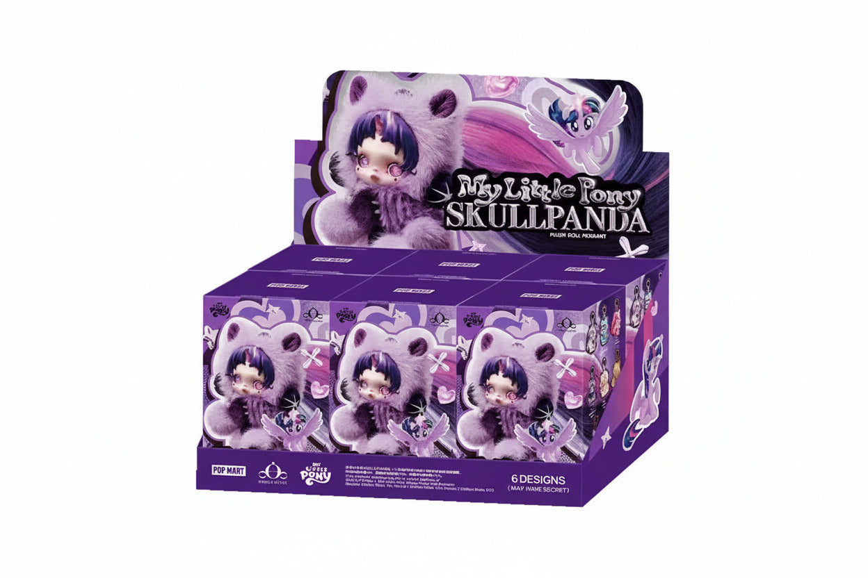 Skull Panda My Little Pony Series Plush Vinyl Doll Pendent Blind Box - 1 Random Design - Project M Shop