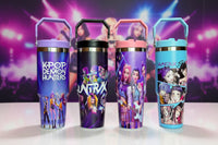 K-Pop Demon Hunter Huntrx Stainless Steal Tumbler - 900 ML Demon Hunter Cup