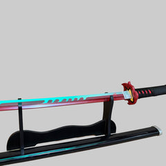 Rengoku's Flaming Nichirin Red LED 104 CM Full Length katana - Demon Slayer katana - Project M Shop