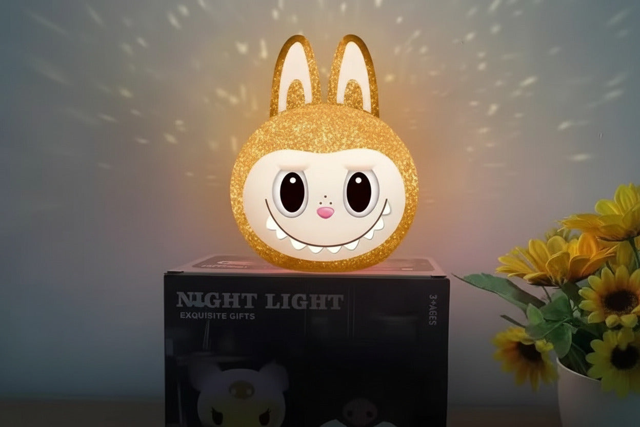Kuromi labubu stitch cinnammaroll Diamond projection night lamp for kids - Project M Shop