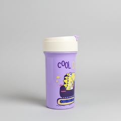 Dinosaur Printed Plastic Water Bottle For Kids - 400 ML - Project M Shop