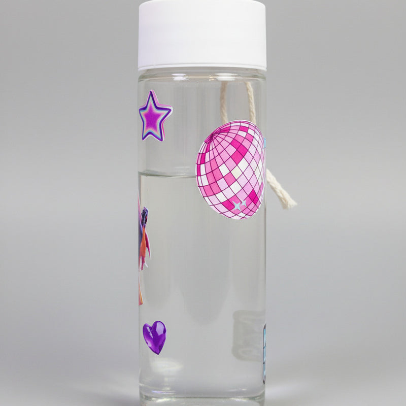 K-Pop Huntrx Glass Bottle 450 ML - Stylish K-Pop Glass Bottle for Fans - Project M Shop