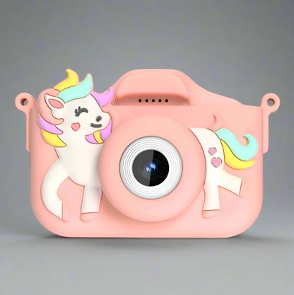 Kids Digital Camera - IPS HD Screen Toy with Dual Back and Selfie Camera, Video, Music, and Games - Project M Shop