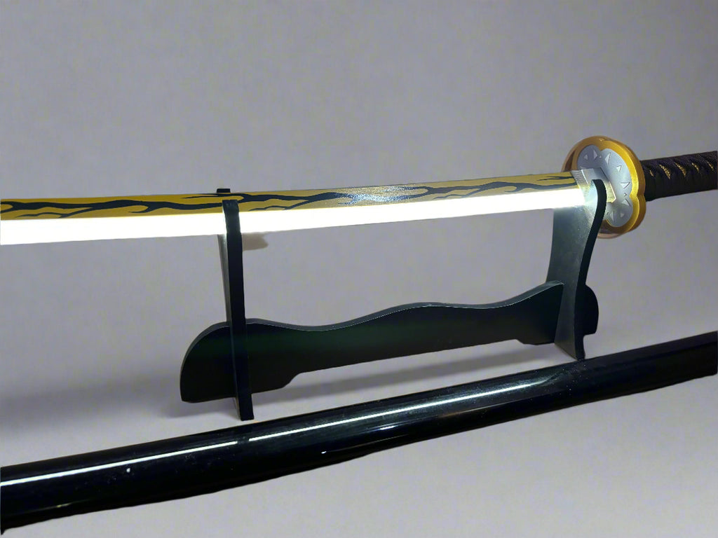 Glowing Katana Sword - Kaigaku LED Anime Cosplay Wooden Sword Inspired by Demon Slayer - Project M Shop