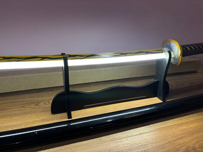 Glowing Katana Sword - Kaigaku LED Anime Cosplay Wooden Sword Inspired by Demon Slayer - Project M