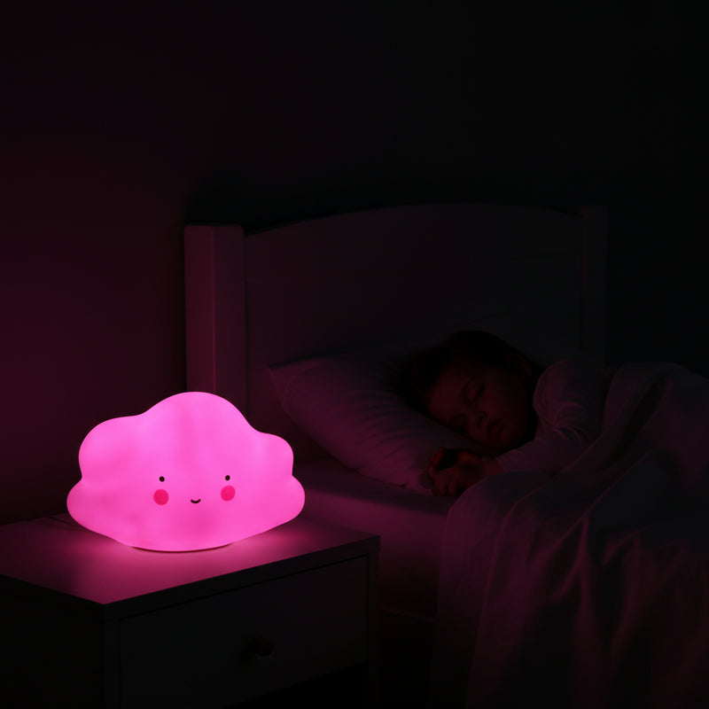 Cloud Shaped Creative Silicon Plastic Night Light For Kids - Project M Shop
