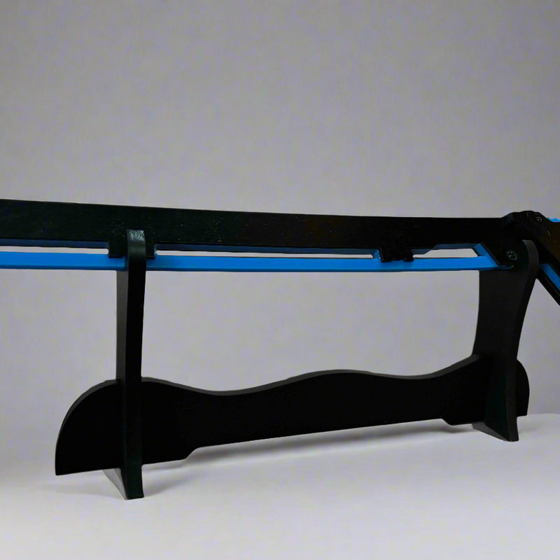 Led Light Glowing Chinese Style Katana Wooden Sword - Blue Color - Project M Shop