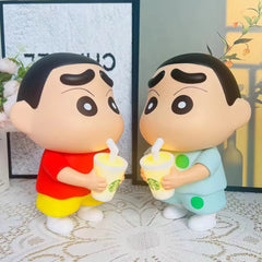 Shinchan Figure With LED Night Light Lamp