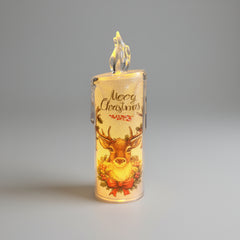 Set Of 4 - Christmas Candle Light For Indoor Christmas Decoration - Project M Shop