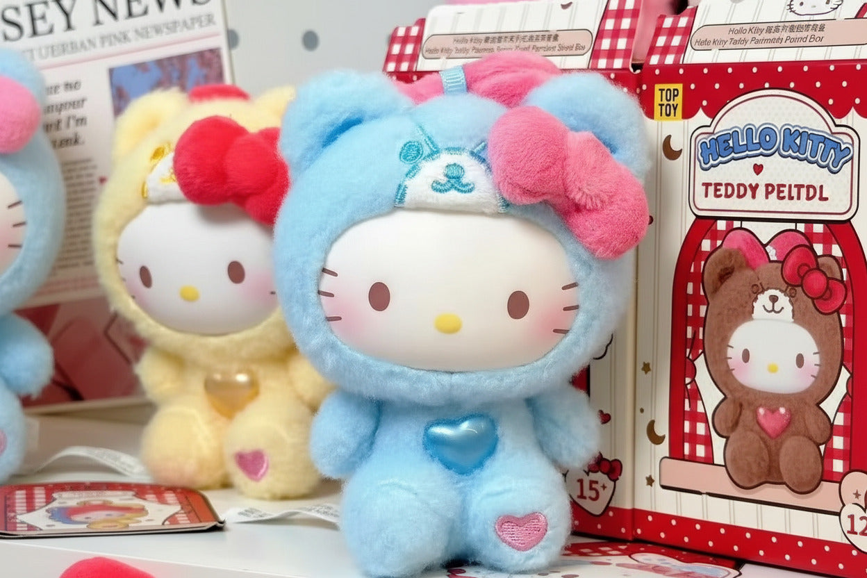 Hello Kitty Teddy Pajama Series Blind Box - 1 Random Design - Project M Shop