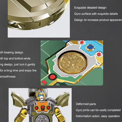 Transformable Fidget Spinner Gyro Toys - Stress Relief & Sensory Robot Toy for All - Project M Shop