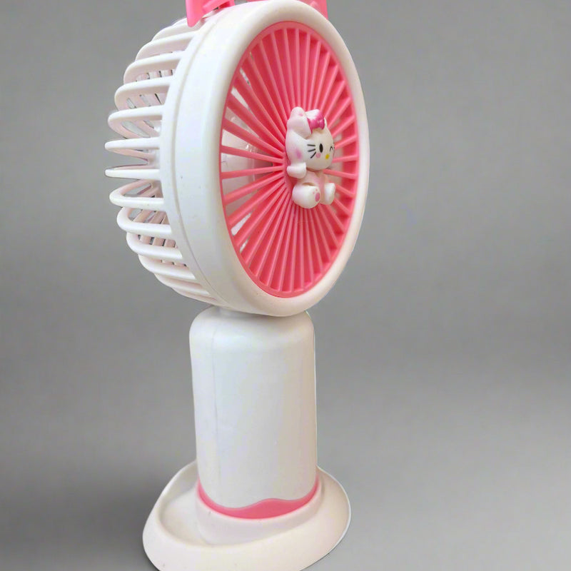 Hello Kitty Portable Mini Fan - Single Speed Style - Project M Shop