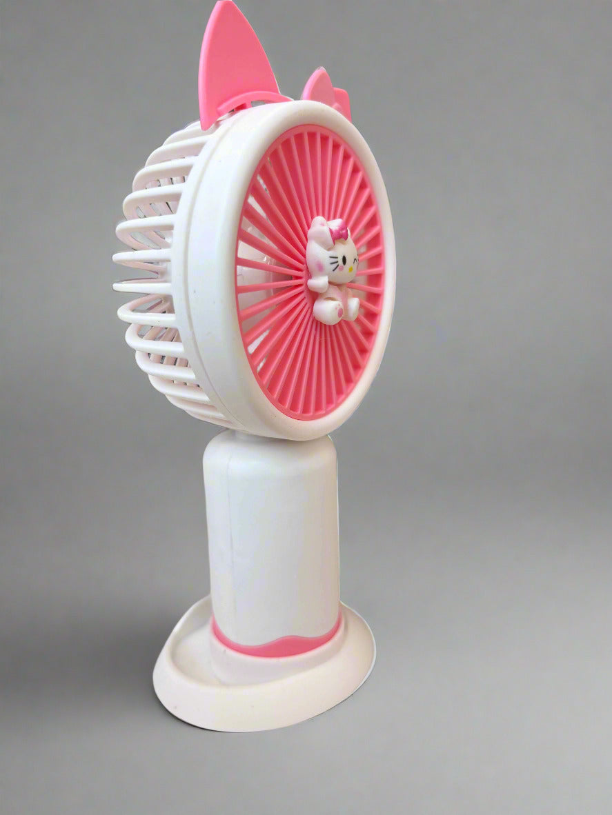 Hello Kitty Portable Mini Fan - Single Speed Style - Project M Shop