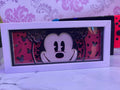 Mickey Mouse LED Lamp - Handmade Paper Crafted Design - Project M Shop