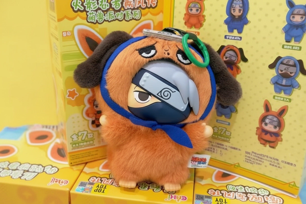 Eaki Naruto Plush vinyl Blind Box - 1 Random Piece