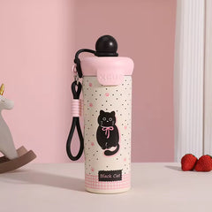 Cute Cartoon Quirky Stainless Steel Cup - 600 ML - Random Color - Project M Shop