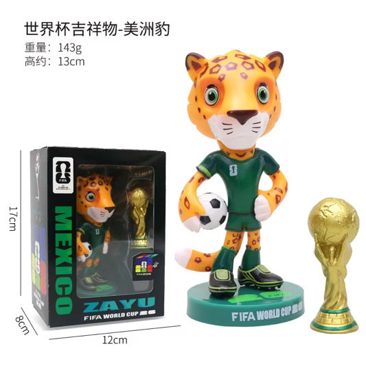 Fifa World Cup 2026 Mascot Premium PVC Figures - 14.5 CM Size - Project M Shop