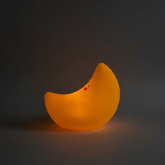 Moon Shaped Creative Silicon Plastic Night Light For Kids - Project M Shop