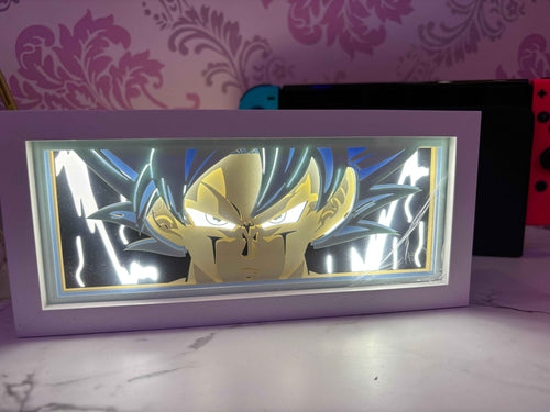 Goku Dragon Ball Z LED Lamp – Paper Craft Anime Night Light