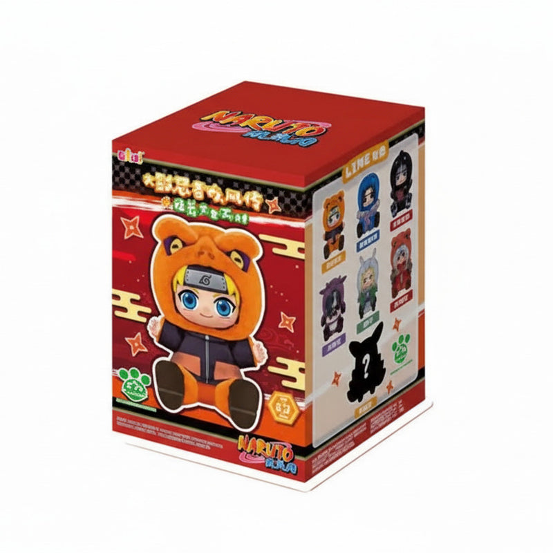 Eaki Naruto Cute Beast Sitting Party Vinyl Plush Pendant Blind Box - 1 Random Design - Project M Shop