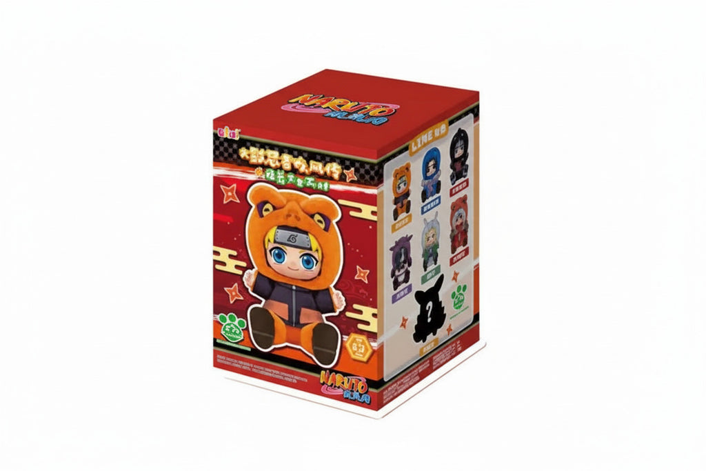 Eaki Naruto Cute Beast Sitting Party Vinyl Plush Pendant Blind Box - 1 Random Design - Project M Shop