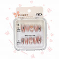 Gemstone & Flower Charms Press-On Nails - Size S - Project M Shop