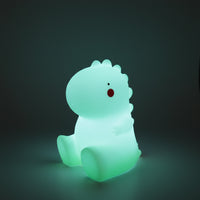T-Rex Night Light for Kids - Creative Dinosaur Shaped Silicone Desk Lamp