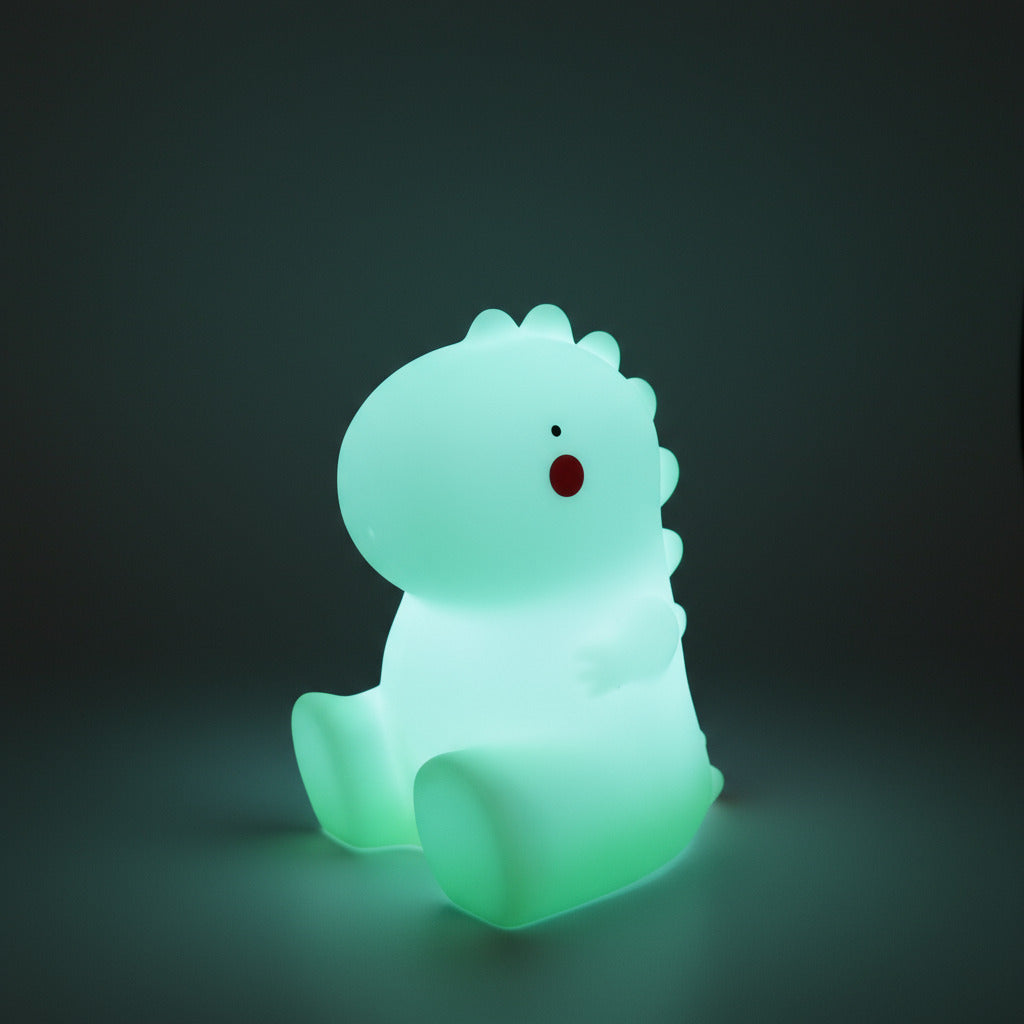 T-Rex Dinosaur Shaped Creative Silicon Plastic Night Light For Kids - Project M Shop