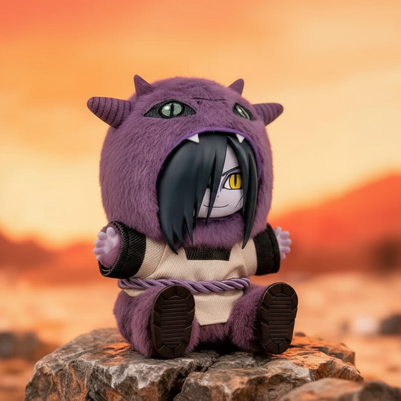 Eaki Naruto Cute Beast Sitting Party Vinyl Plush Pendant Blind Box - 1 Random Design - Project M Shop