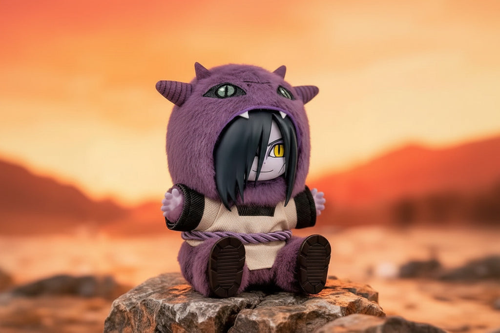 Eaki Naruto Cute Beast Sitting Party Vinyl Plush Pendant Blind Box - 1 Random Design - Project M Shop