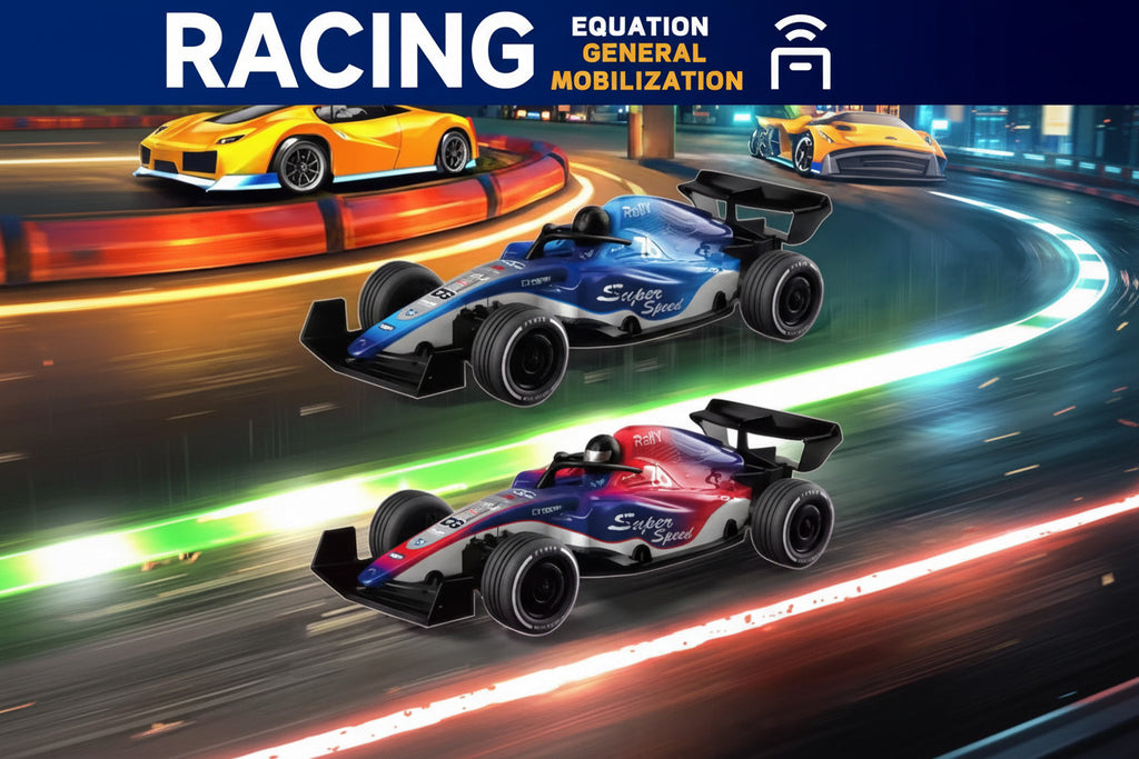 F1 Racing Car With LED Light - Remote Control Car - Project M Shop