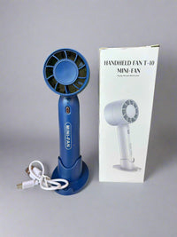 Handheld Portable Fan – 3-Speed Rechargeable Mini Fan