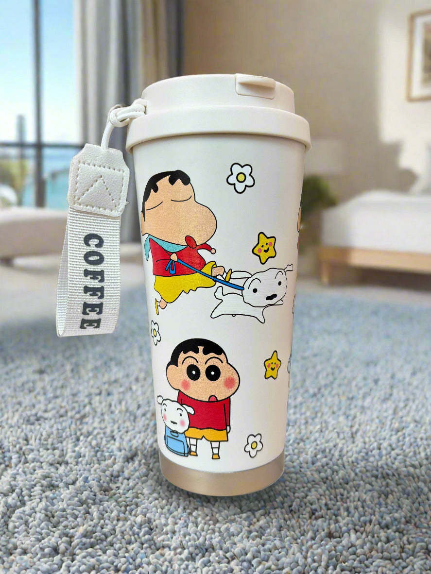 Shin-Chan Tumbler 600 ML - Insulated Stainless Steel Drinkware - Project M Shop